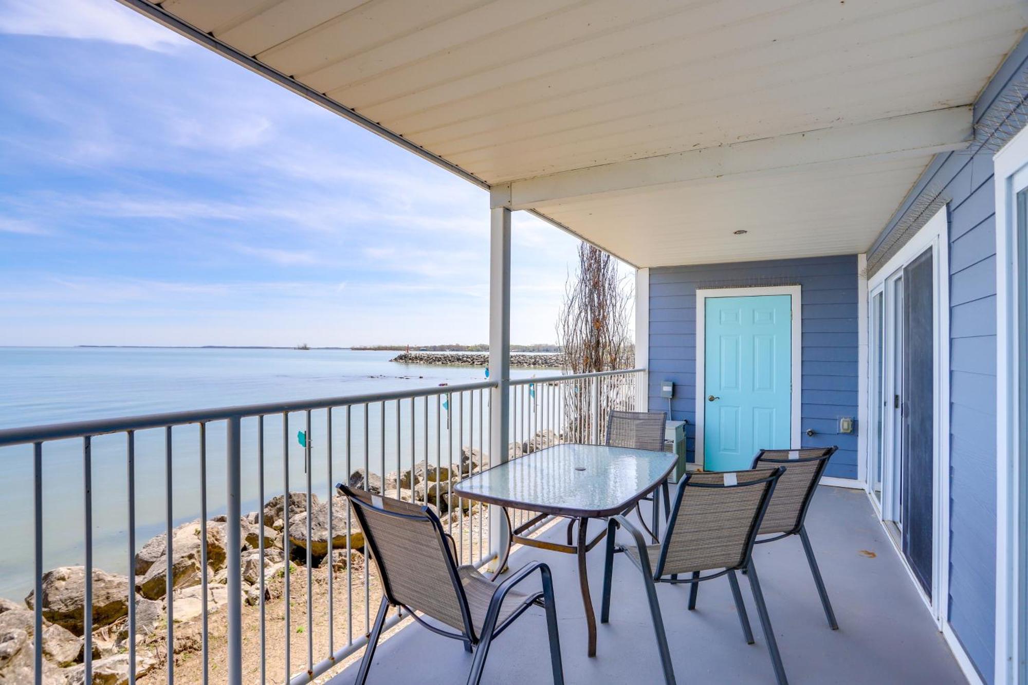 Cozy Lakefront Middle Bass Retreat With Balcony Put-in-Bay Dış mekan fotoğraf